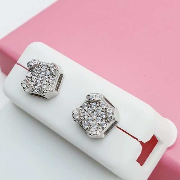 "925 Sterling Silver Cubic Zirconia Earrings, U19254570 - Picture 11 of 11